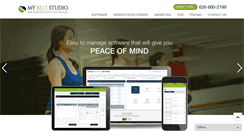 Desktop Screenshot of mybeststudio.com