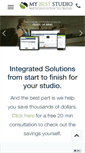 Mobile Screenshot of mybeststudio.com